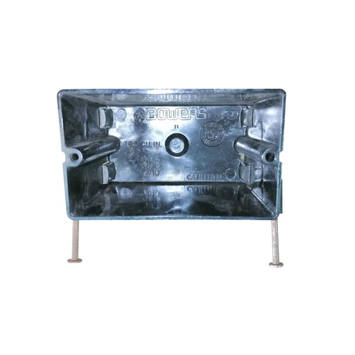 [CAN.05.006] [118N] Caja plástica 2"x4" para pared tabla yeso