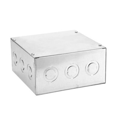 [CAN.03.010] [1286-SC1-NP] Caja de paso galvanizada 12"x8"x6" U.S.A.