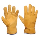 SURTEK Guantes de cuero cortos unitalla