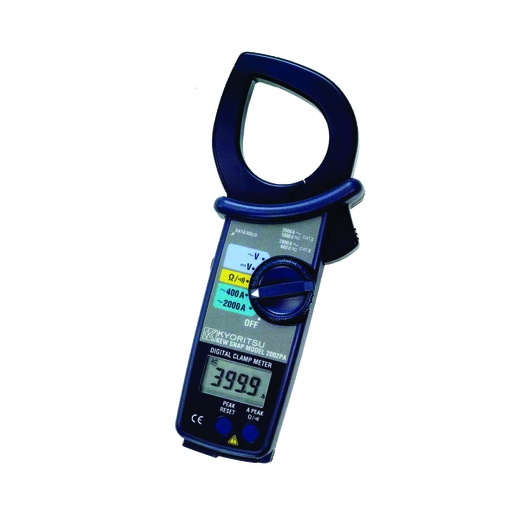 [HER.03.172] [2002PA] KYORITSU 2002PA Tenaza amperimétrica digital AC de 2000A, Ø55mm