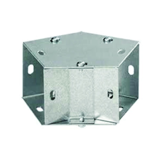 [CAN.11.054] [88SL-GV] Codo 90 ̊ galvanizado de 8" para ducto cuadrado