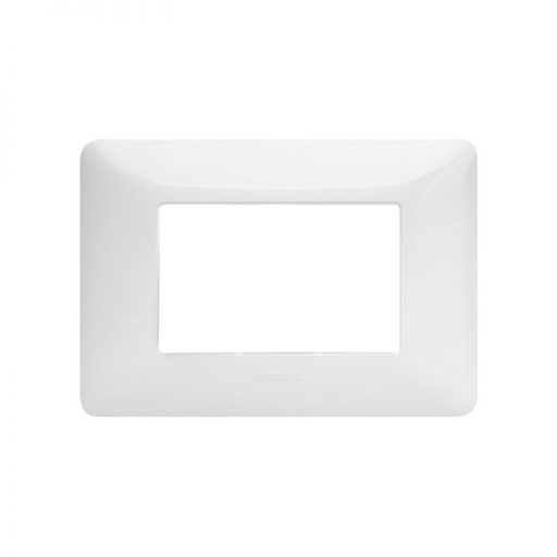 [AUT.01.588] [AM503/3BN] BTICINO Matix Placa 3 modulos blanca