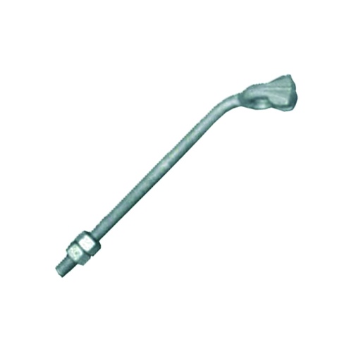 [HYA.03.189] [FW8153] Perno de ojo de ⅝" x 14" Thimbleye curvo