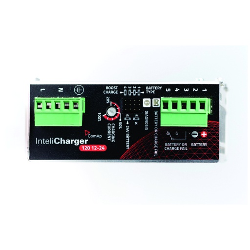 [GYC.01.015] [ICHG-65-24-A] ComAp Battery charger 12-24vdc rovac 6/5