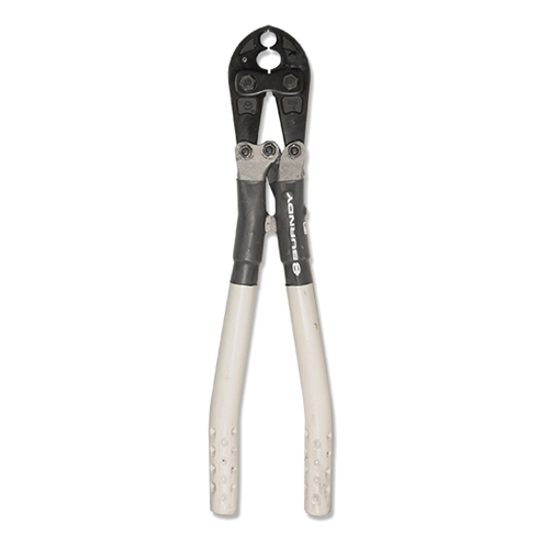 [HER.01.093] [MD6-8] BURNDY Remachadora manual para instalar cable #14 - 4/0 AWG, permanente O y ranuras D3