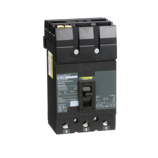 [DIS.01.521] [QBA32200] Breaker termomagnético I-Line, QBA32200, 3P, 150A, 240V, 10kA