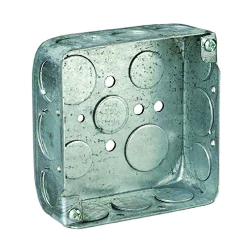 [CAN.01.015] [52151-1/2-3/4_UL] Caja 4"x4"x1½" KO ½" y ¾" T&B