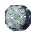 Caja octagonal KO  ¾" profundidad 1½"