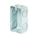 Caja rectangular KO ¾" profundidad 2"x4-1/8"x1-7/8"