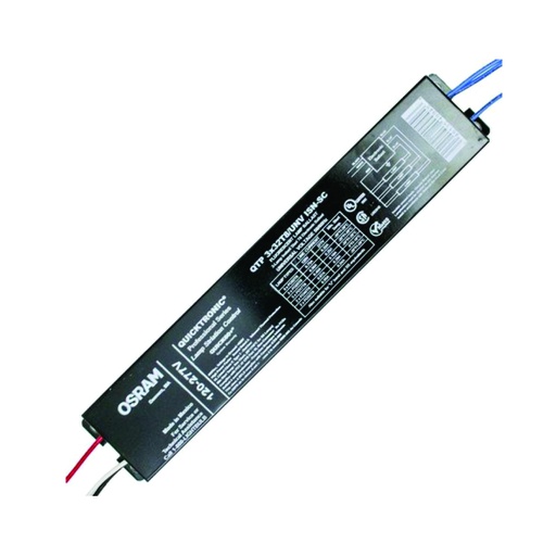 [ILU.06.075] [QTP3X32T8/UN] OSRAM Balastro 3X32W, T8, 120-277V
