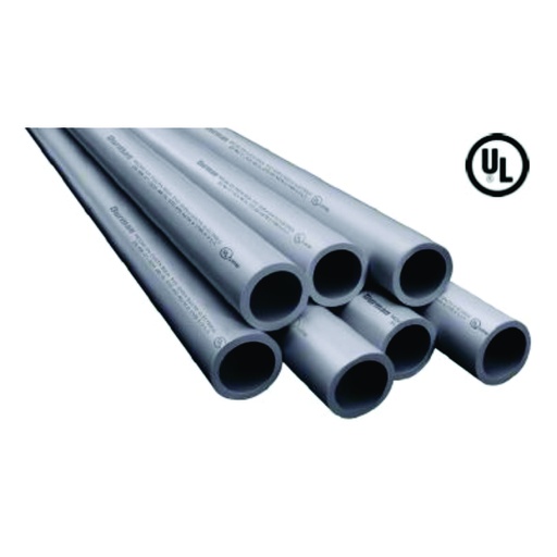 [CAN.10.025] [PVCE-40-1/2] Tubería PVC eléctrico C-40 de ½" x 10' UL