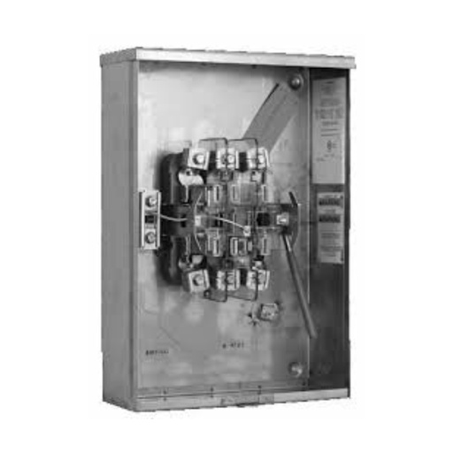 [MED.01.058] [S2417-DL] Base para contador trifásico cuadrado 3PH, 200A, 7 terminales