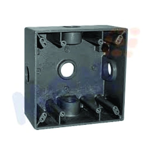 [CAN.02.004] [TGB-75V] Caja 4x4 Nema 3R aluminio roscas de 3/4"
