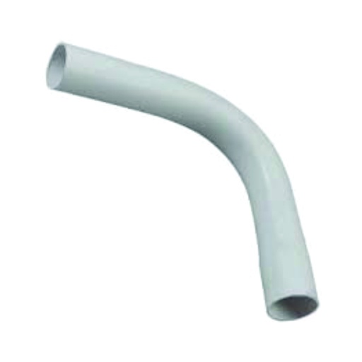 [CAN.10.014] [CPVC4090-3/4] Curva PVC eléctrico C-40 de ¾" 90° lisa