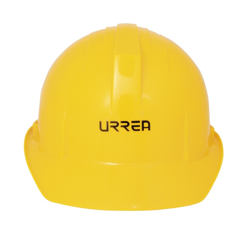 [HER.05.052] [USH01Y] URREA Casco protector con ajuste de matraca amarillo