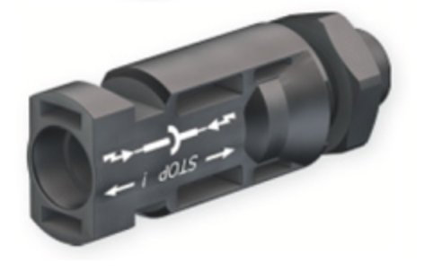 [AUT.04.070] [PVKBT4] Conector Hembra Fotovoltaico MC4 parte 3