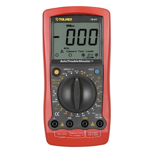 [HER.03.121] [16-61] TULMEX Multímetro digital automotriz