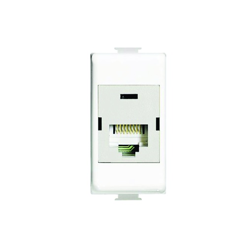 [AUT.01.258] [AM5962C6] BTICINO Conector RJ45 110 UTP categoría 6, blanco