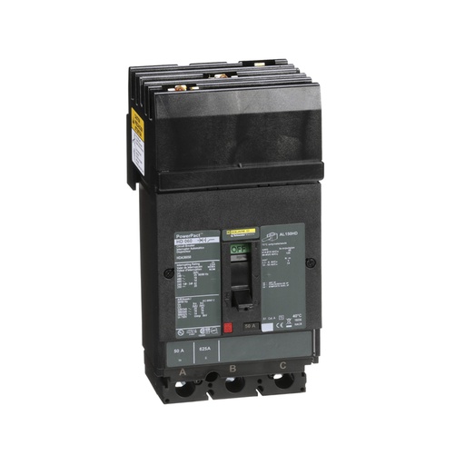 [DIS.01.440] [HDA36050] Breaker termomagnético I-Line HDA36050, 3P, 50A, 600A, 14kA