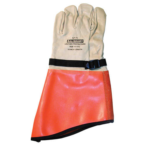 [HER.05.059] [ILP7C/9] SALISBURY Guantes de cuero de protección ILP7C, 16", talla 9