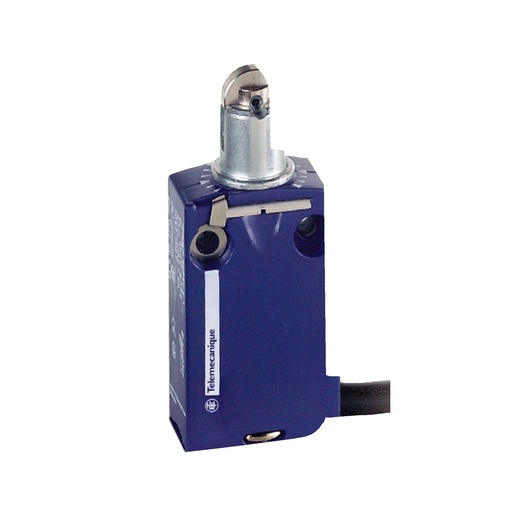 [AUT.02.077] [XCMD2102L1] Interruptor de final de carrera XCMD2102L1 con émbolo de rodillo de acero, 1NC + 1NO, cable 1 metro, OsiSense XC