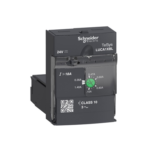 [AUT.01.844] [LUCA1XBL] Unidad de control estándar LUCA1XBL, 0.35-1.4A, 24Vdc, clase 10, TeSys U