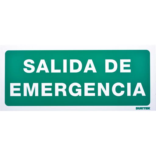 [HER.01.206] [SES3] SURTEK Señal "Salida Emergencia"