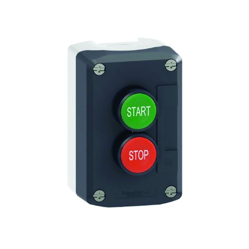 [AUT.04.061] [XALD215] Caja de control XAL-D con 2 pulsadores, "START'' verde 1 NO, ''STOP'' rojo 1 NC, Harmony XALD