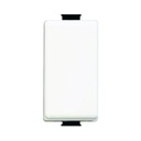 BTICINO Matix Pulsador 1P, 10A 250V AC con luz, blanco