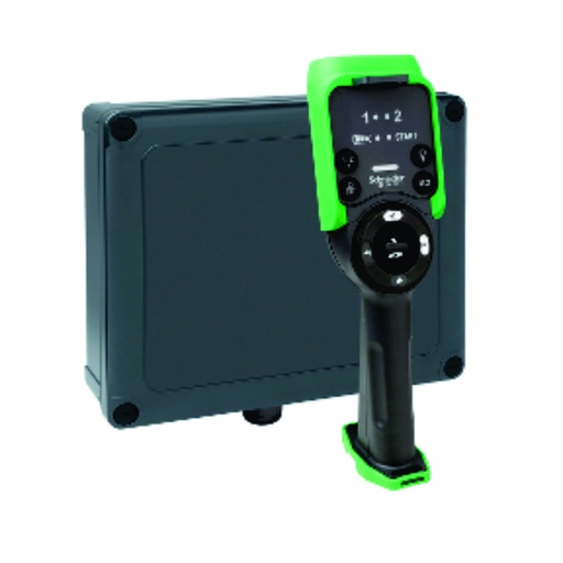 [AUT.04.213] [XARS8L12W] Estación de control inalámbrico de mando XARS, base inalámbrica ZART8L + Base ZARB12W, Harmony XAR