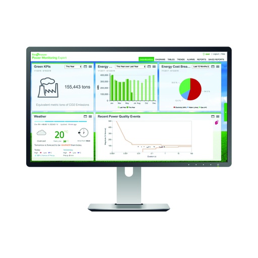 [AUT.09.002] [PSWDMNCZZNPEZZ] Licencia de Software de gestión y monitoreo Mid-Range Device for Power Monitoring