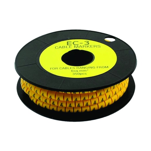 [AUT.01.521] [EC-3] Marcador para cable 10-8 de 0 a 9, 100 unidades de cada dígito