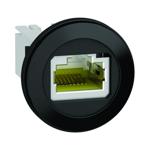 [AUT.04.235] [XB5PRJ45] Puerto enthernet RJ45 para montaje en panel, 10/100 Mbps, 22mm, plástico, Harmony XB5