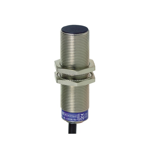 [AUT.02.047] [XS618B1PBL2] XS618B1PBL2 Sensor de proximidad inductivo XS6 M18, L62mm metálico, Sn 8mm, 12→48VDC, cable 2 metros, OsiSense XS