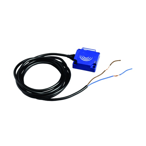 [AUT.02.052] [XS8C1A1MBL2] XS8C1A1MBL2 Sensor de proximidad inductivo XS8, plástico, PBT, 40x40x15, Sn 25mm, 24→240V AC/DC, cable 2 metros, OsiSense XS