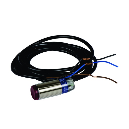[AUT.02.027] [XUBOBPSNL2] XUBOBPSNL2 Sensor fotoeléctrico infrarrojo XUB, multimodo, metálico, Sn 0→20m, 12→24VDC, cable 2 metros, OsiSense XU