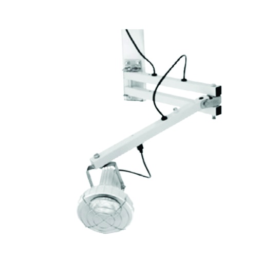 [ILU.02.047] [DSA40ADJ150-DEPURA] LITHONIA Luminaria Dock Lights 150W, brazo ajustable para bombillo PAR38, rosca E27