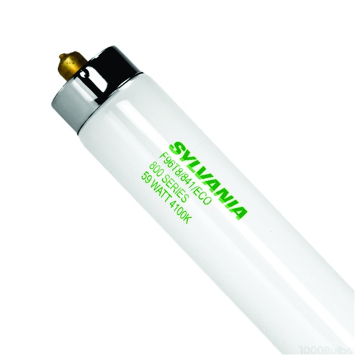 [ILU.06.880] [FO96/841/ECO] SYLVANIA Tubo fluorescente 96", T8, 59W, 4100K, luz neutra