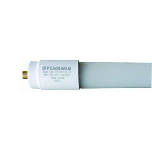 [ILU.06.556] [P25257-36R] SYLVANIA Tubo LED T8, 36W, 120-277V, 6000K, luz blanca