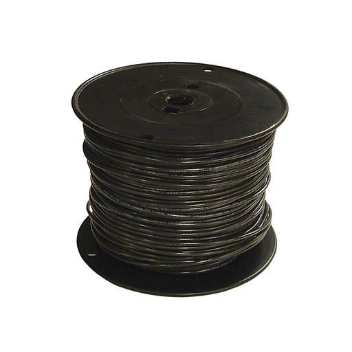 [CAB.01.112] [027070NG-B] Cable THHN 4 Awg negro bobina 152.4 metros