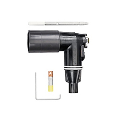 [CAB.12.170] [375LRK5240] Bota de conexión 35Kv, 1/0 con punto de prueba diámetro delaislamiento del cable 1.090" a 1.310"