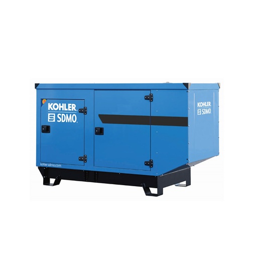 [GYC.07.181] [J060UM-IV] KOHLER-SDMO Generador 60Kw, con cabina, 1PH, monofásico 120/240V, Nema 3R, motor John Deere