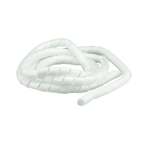 [COM.01.128] [DXN3415B] DEXSON Espiral plástico blanco de ¾" x 2 metros
