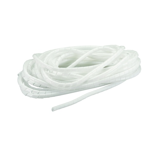 [COM.01.140] [DXN3403B] DEXSON Espiral plástico blanco de ½" x 10 metros