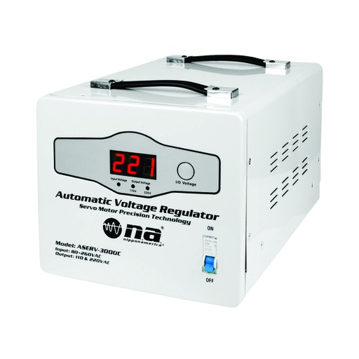 [AUT.01.604] [ASERV-3000C] Regulador de voltaje automático de 3000VA