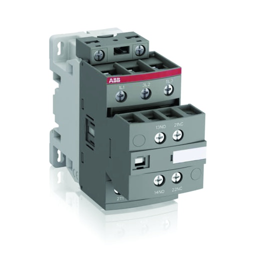 [AUT.01.994] [AF26-30-11-13] Contactor para riel DIN AF26-30-11-13, 26A, 3P, bobina de 100-250VAC/VDC, 60HZ, 1NO + 1NC