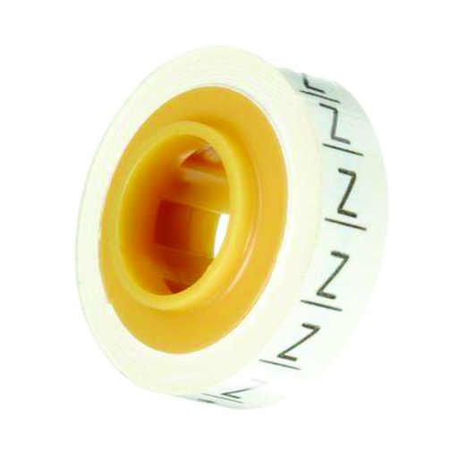 [CIN.01.006] [SDR-Z] Marcador para cable "Z" blanco de poliéster de 0.22" ancho x 96.00"largo