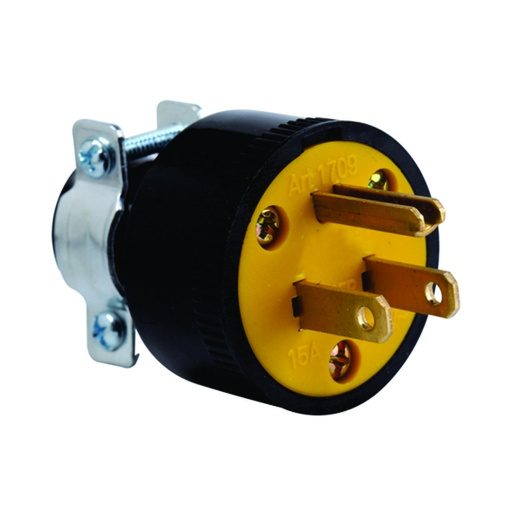 [WIR.03.712] [HJ515P-1] Enchufe 3P, 15A, 125V, NEMA 5-15P, UL