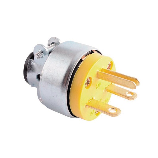 [WIR.03.718] [HJ615P-3] Enchufe 3P, 15A, 250V, NEMA 6-15P, UL