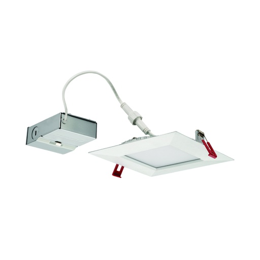 [ILU.01.963] [WF6SQ-B5KMW/120V] LITHONIA Spot LED 6" cuadrado WF6, 120V, 5000K, luz blanca, housing blanco